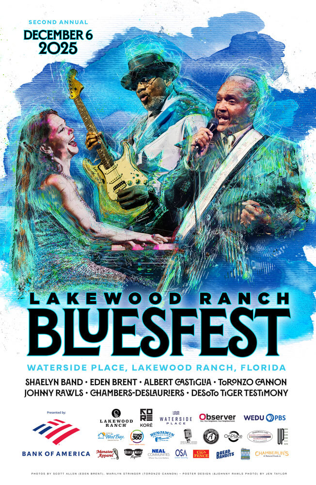 Lakewood Ranch Bluesfest 2025 poster