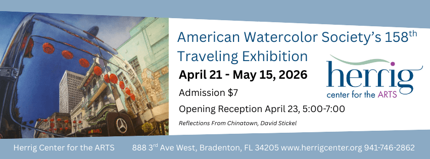 American Watercolor Society poster - Herrig Center for the ARTS