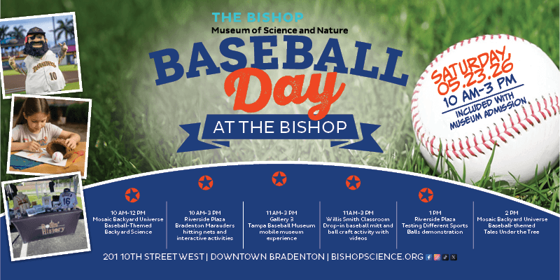 Baseball Day poster - The Bishop