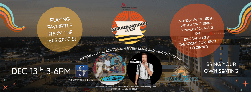 Neighborhood Jam event poster