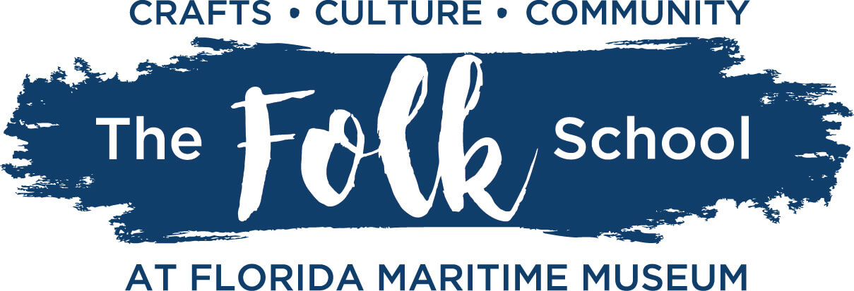 The Folk School logo at Florida Maritime Museum