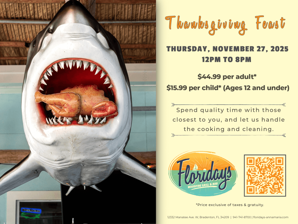 Floridays 2024 Thanksgiving Feast poster