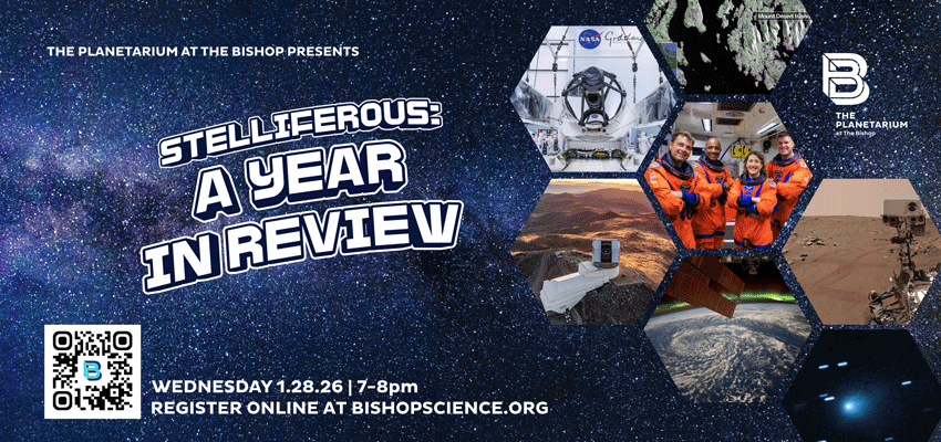 Stelliferous: A Year In Review poster - The Planetarium