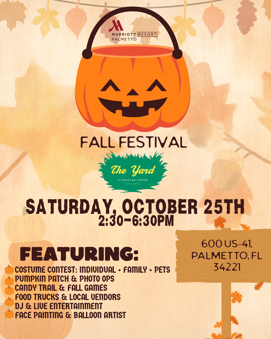 Halloween Fall Festival poster