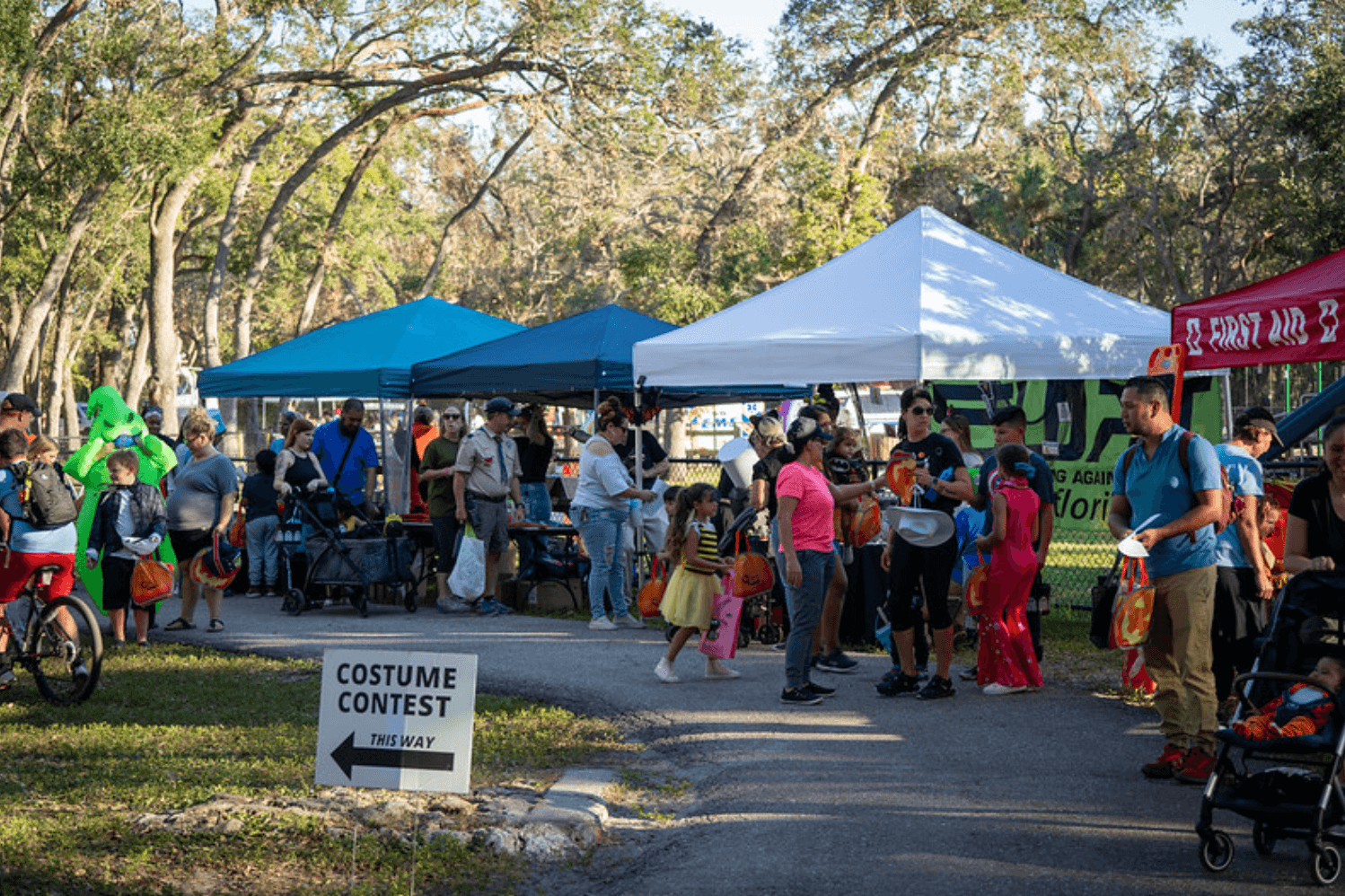 people attending Goblin Gathering