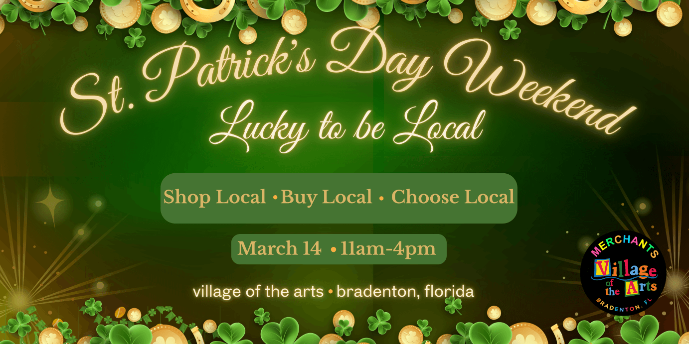 St. Patrick's Day poster, Village of the Arts