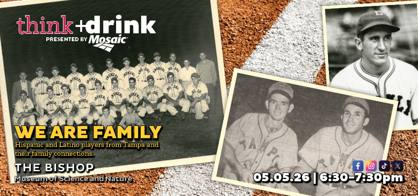 think + drink: We are Family poster - The Bishop Museum