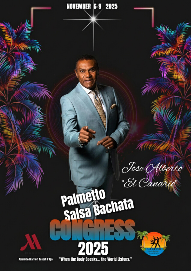 El Canario Salsa Bachata Congress 2025 poster