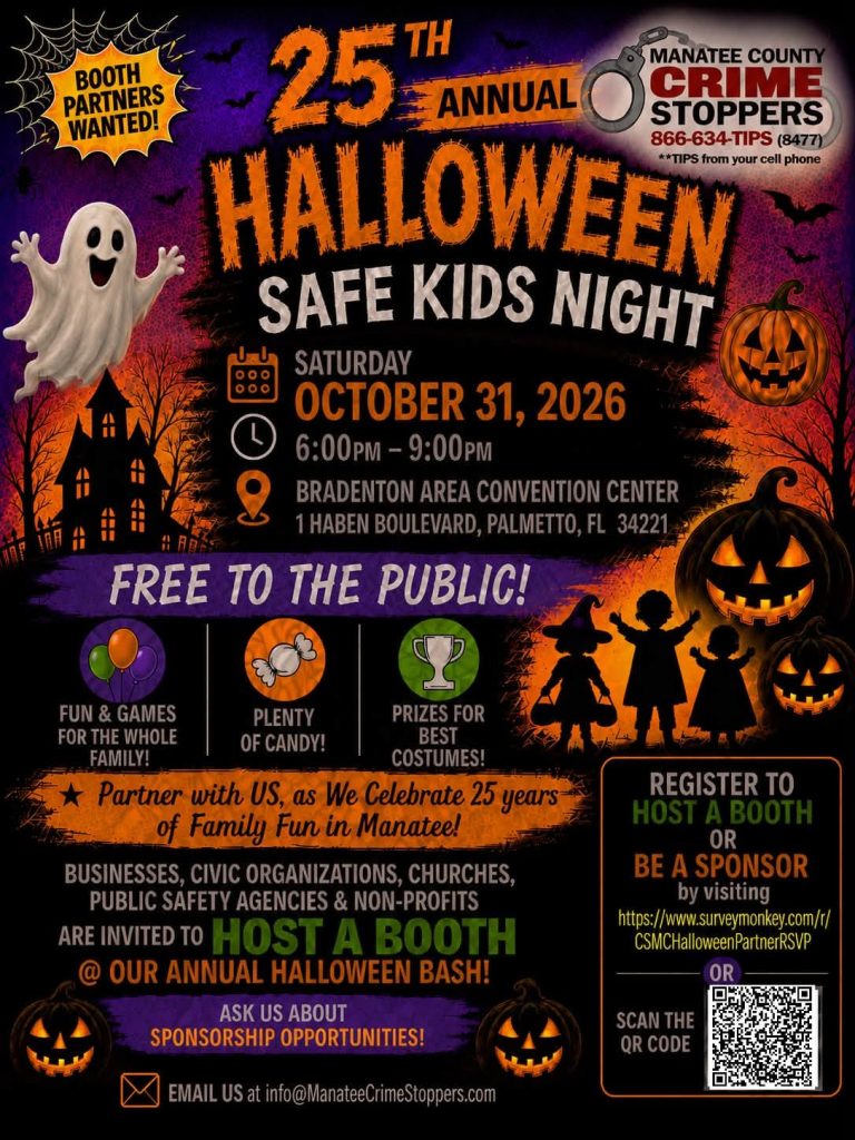 Manatee Crime Stoppers Halloween